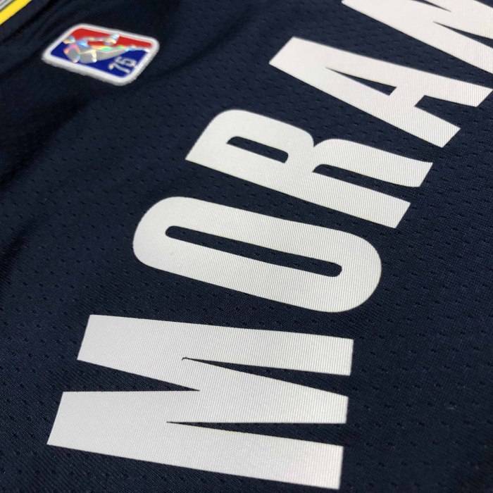 Heat Transfer 2022 NBA Memphis Grizzlies Morant City edition Dark blue Jersey