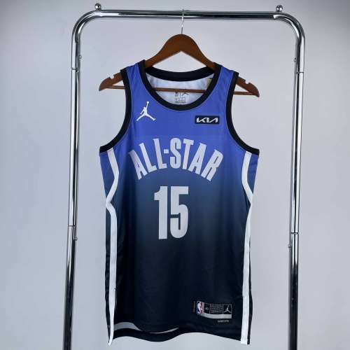 Heat Transfer NBA 2023 Denver Nuggets Nikola Jokic All-star blue Jersey