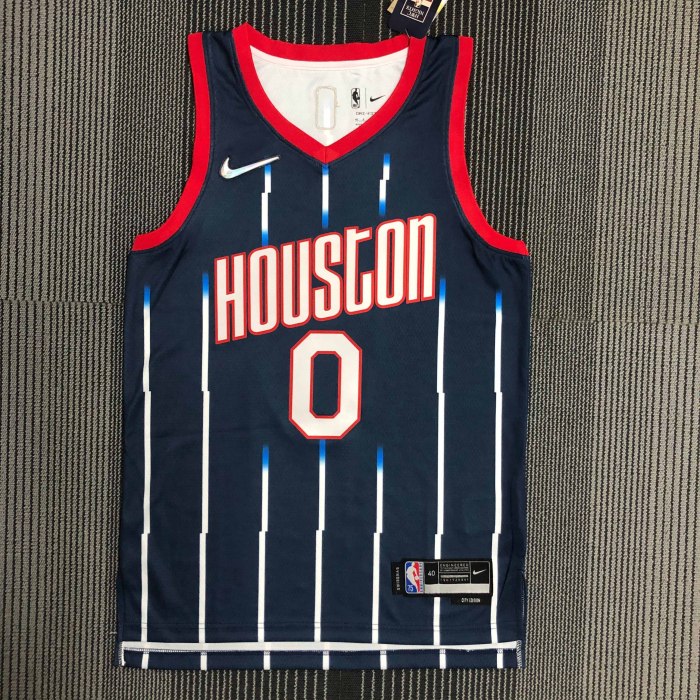Heat Transfer NBA 2022 Houston Rockets Gerald Green Dark blue City edition Jersey
