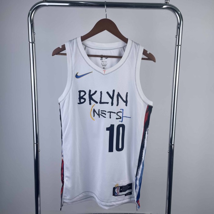 Heat Transfer NBA 2023 Brooklyn Nets Ben Simmons White city edition Jersey