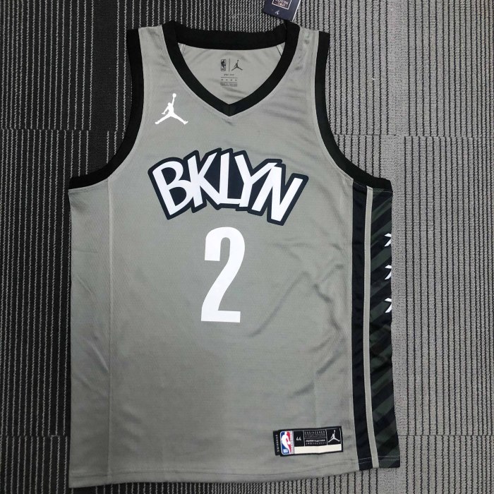 Heat Transfer NBA Brooklyn Nets Griffin Gray Jersey