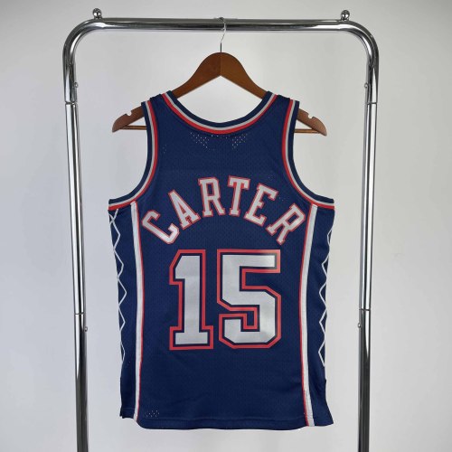 Heat Transfer Retro NBA  Brooklyn Nets Vince Carter Mitchell & Ness 2006-07 Hardwood Swingman Jersey