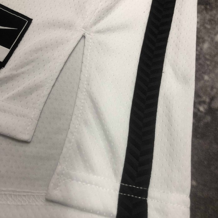 Heat Transfer NBA Brooklyn Nets Kevin Durant 2022-23 White Association Edition Swingman Jersey