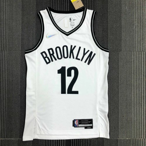 Heat Transfer NBA  Brooklyn Nets Tobias Harris 75th Anniversary White Jersey