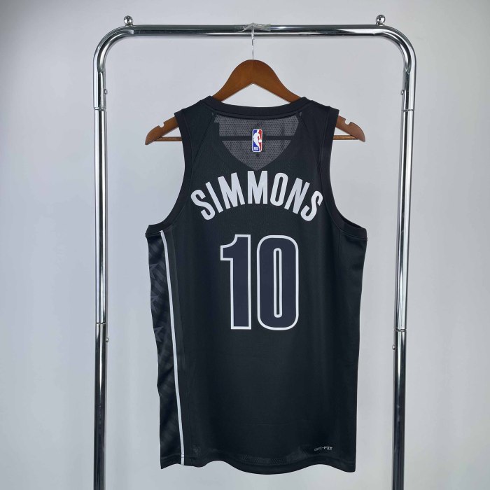Heat Transfer NBA Brooklyn Nets Ben Simmons 2022-23 Jordan Brand Statement Edition Swingman Jersey