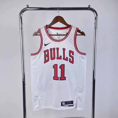 Heat Transfer 2023 NBA Chicago Bulls Demar DeRozan White Jersey