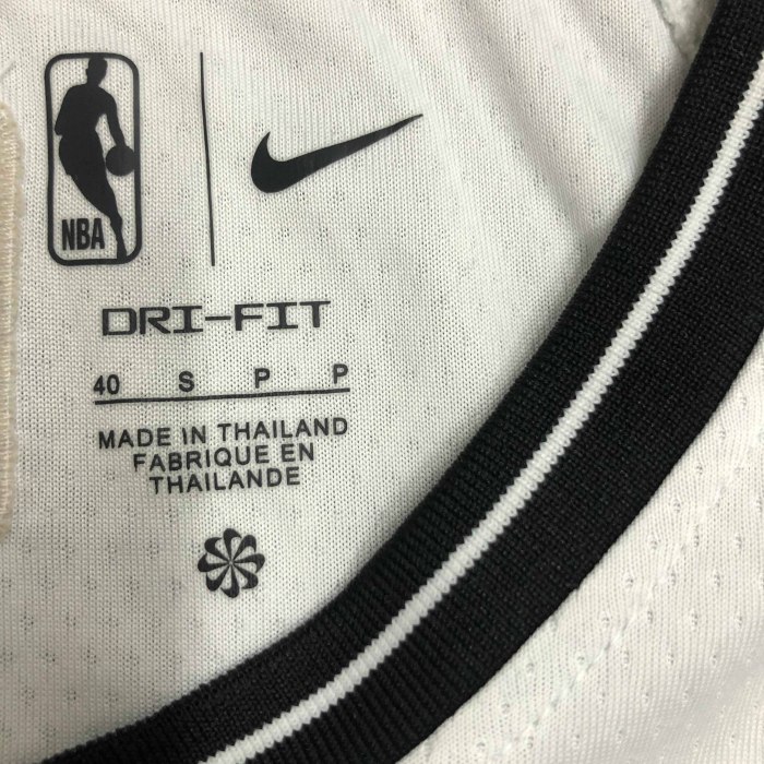 Heat Transfer NBA  Brooklyn Nets Kevin Durant 75th Anniversary White Jersey