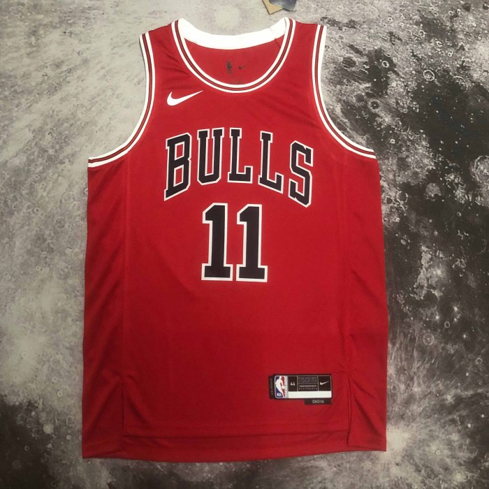 Heat Transfer Chicago Bulls DeMar DeRozan Red 2022-23 Red Icon Edition Swingman Jersey
