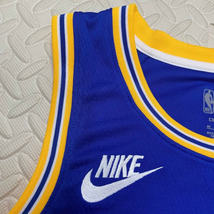 Heat Transfer 2023 Golden State Warriors JaMychal Green Dark blue Retro Jersey