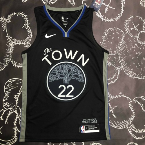 Heat Transfer 2020 Golden State Warriors Andrew Wiggins Black Jersey