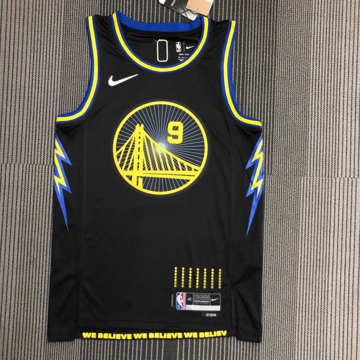 Heat Transfer 2022 Golden State Warriors Andre Iguodala City edition Black Jersey