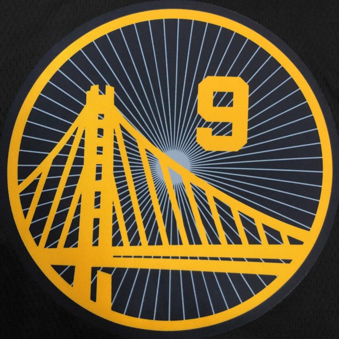 Heat Transfer 2022 Golden State Warriors Andre Iguodala City edition Black Jersey