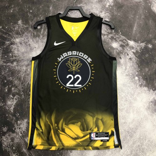 Heat Transfer  2023 Golden State Warriors Andrew WigginsCity Edition Black Jersey