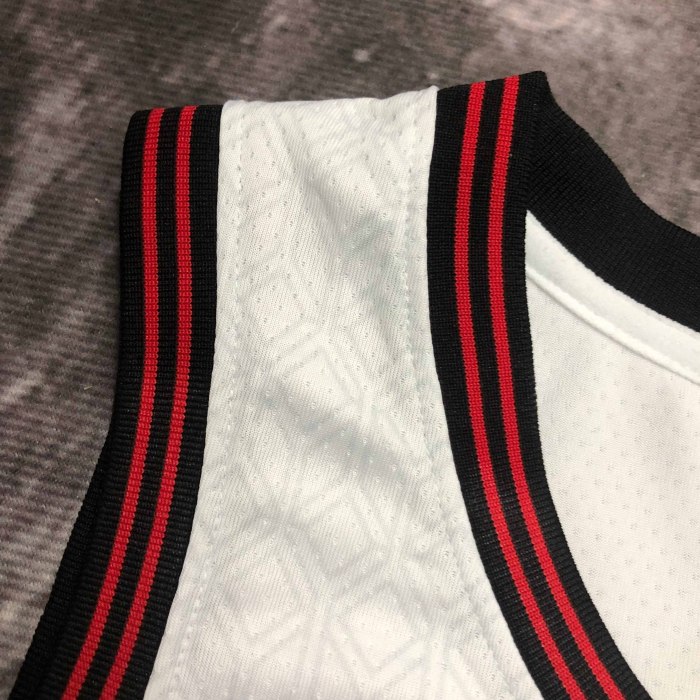 Heat Transfer 2023 NBA Chicago Bulls Zach LaVine City edition White Jersey