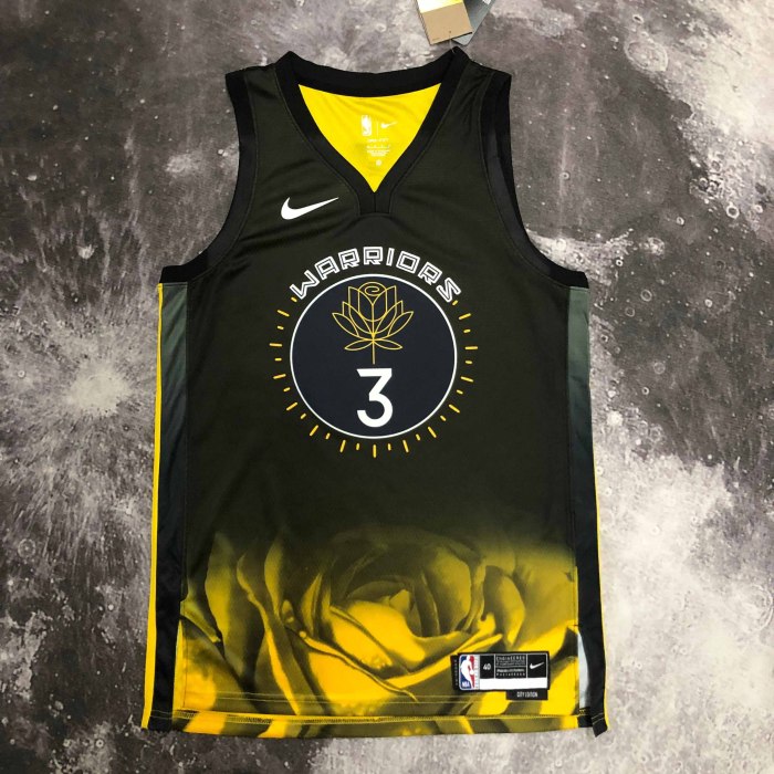 Heat Transfer  2023 Golden State Warriors Jordan Pooles City Edition Black Jersey