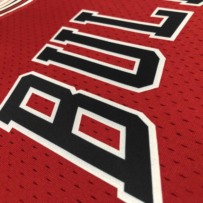 Heat Transfer 1998 Chicago Bulls Michael Jordan Red Retro Jersey