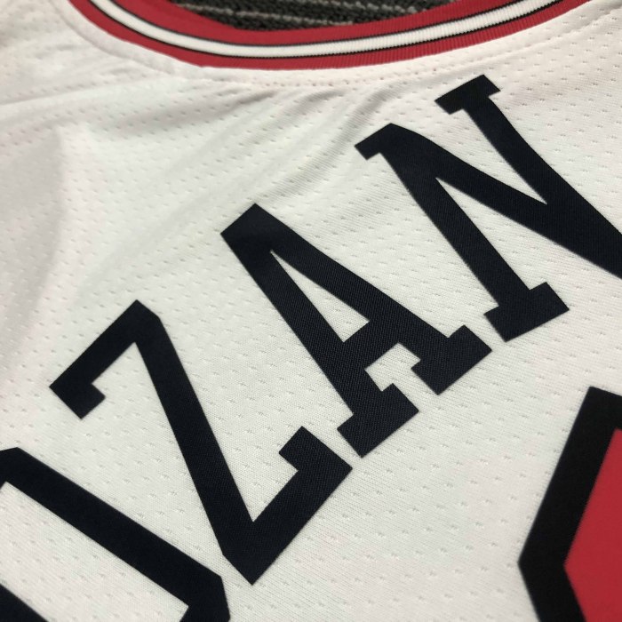 Heat Transfer NBA Chicago Bulls Demar DeRozan 75th Anniversary White Jersey