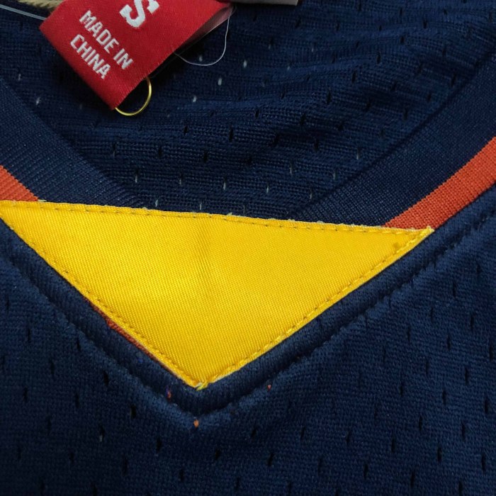 Heat Transfer Golden State Warriors Stephen Curry Mitchell & Ness Youth 2009-10 Hardwood Classics Swingman Retro Jersey