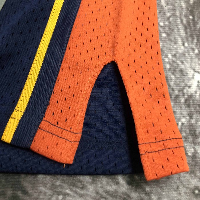 Heat Transfer Golden State Warriors Stephen Curry Mitchell & Ness Youth 2009-10 Hardwood Classics Swingman Retro Jersey