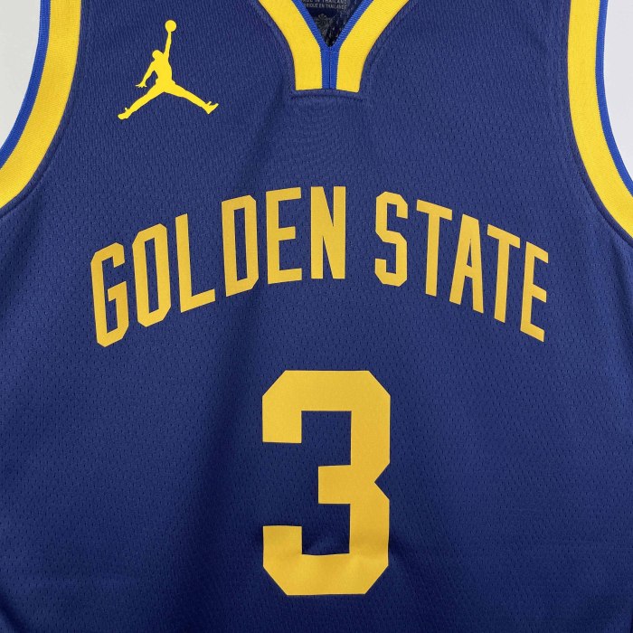 Heat Transfer 2023 Golden State Warriors Chris Paul Flying man limited Dark blue Jersey