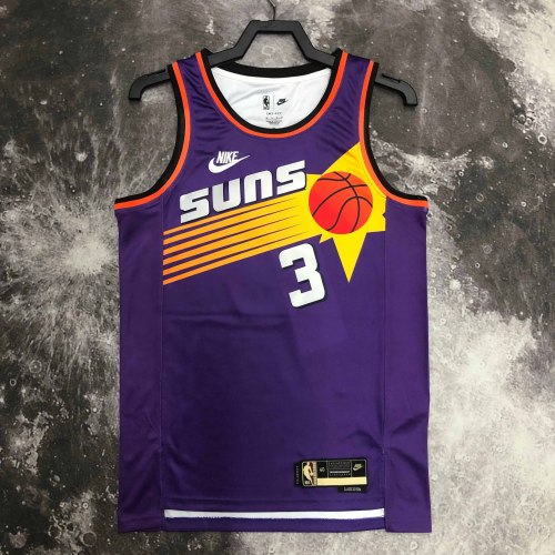 Heat Transfer 2023 Phoenix Suns Chris Paul Purple Retro Jersey
