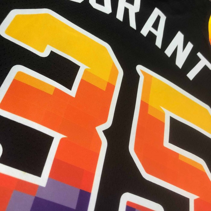 Heat Transfer Phoenix Suns Kevin Durant 2022-23 Jordan Brand Statement Edition Swingman Jersey