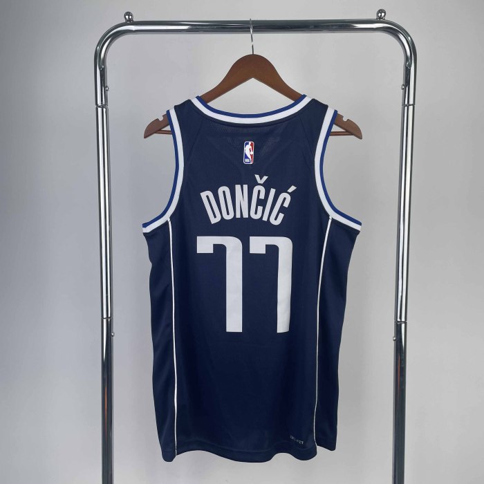 Heat Transfer Dallas Mavericks Luka Doncic 2022-23 Jordan Brand Statement Edition Swingman Jersey