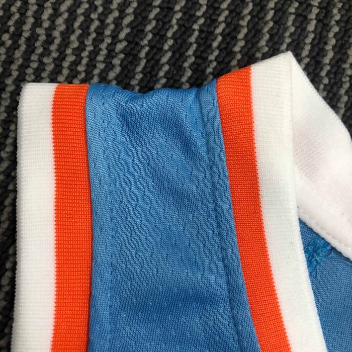 Heat Transfer 2022 Los Angeles Clippers Kawhi Leonard City edition Blue Jersey
