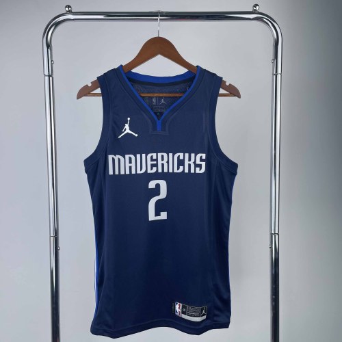 Heat Transfer 2021 Dallas Mavericks Kyrie Irving Flying Man limited  Navy Jersey