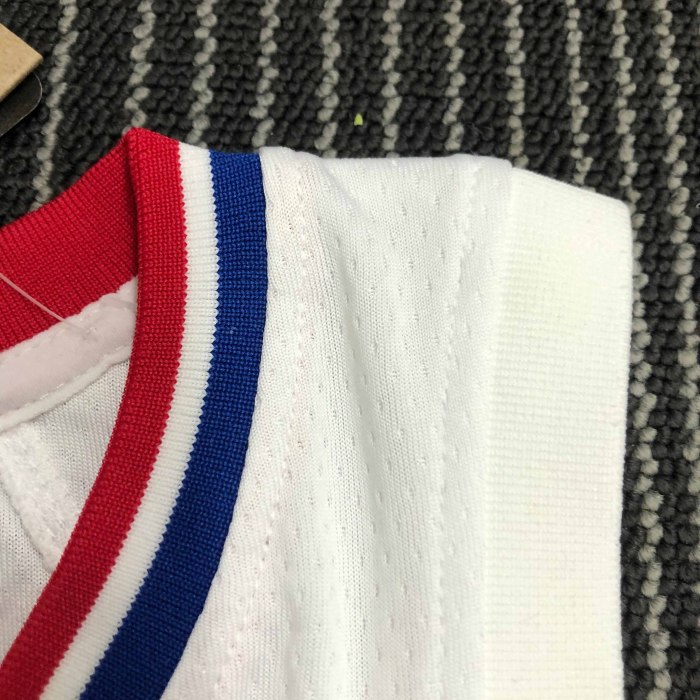 Heat Transfer Los Angeles Clippers Kawhi Leonard 75th Anniversary White Jersey