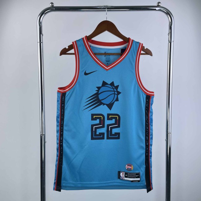 Heat Transfer Phoenix Suns Deandre Ayton 2022-23 City Edition Swingman Jersey