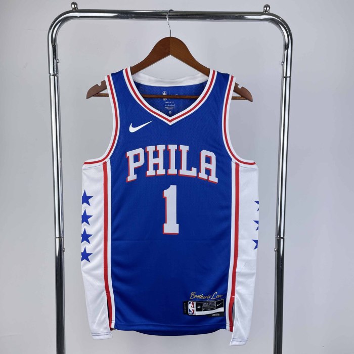 Heat Transfer Philadelphia 76ers James Harden 2023-24 Icon Edition Swingman Jersey