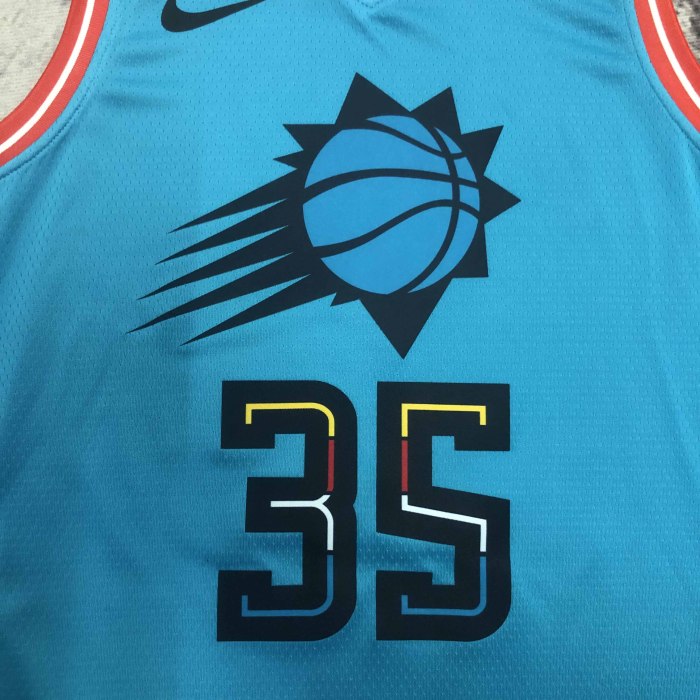 Heat Transfer Phoenix Suns Kevin Durant 2022-23 City Edition Swingman Jersey