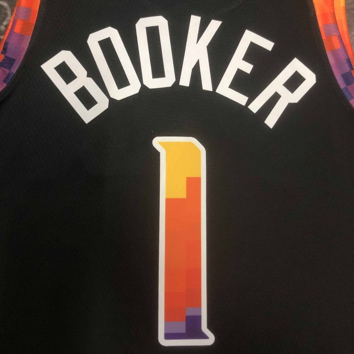 Heat Transfer Phoenix Suns Devin Booker 2022-23 Jordan Brand Statement Edition Swingman Jersey