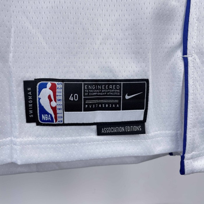 Heat Transfer 2023 Dallas Mavericks Kyrie Irving White  Jersey