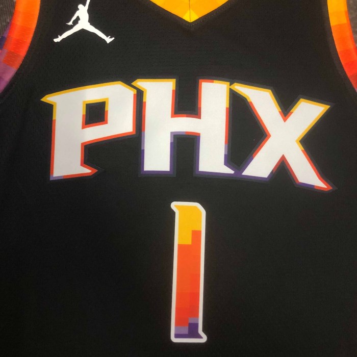 Heat Transfer Phoenix Suns Devin Booker 2022-23 Jordan Brand Statement Edition Swingman Jersey