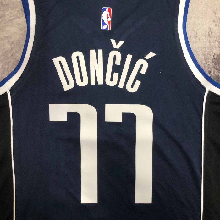 Heat Transfer Dallas Mavericks Luka Doncic 2022-23 Jordan Brand Statement Edition Swingman Jersey