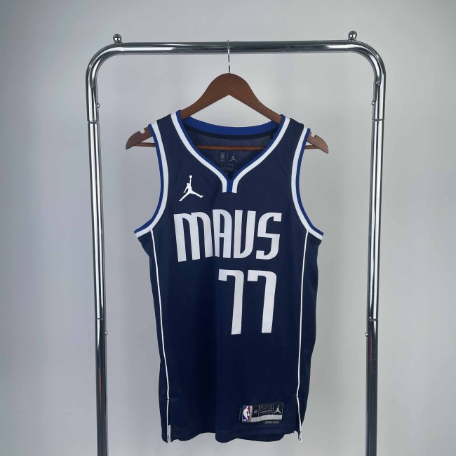 Heat Transfer Dallas Mavericks Luka Doncic 2022-23 Jordan Brand Statement Edition Swingman Jersey