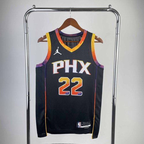 Heat Transfer Phoenix Suns Deandre Ayton 2022-23 Jordan Brand Statement Edition Swingman Jersey