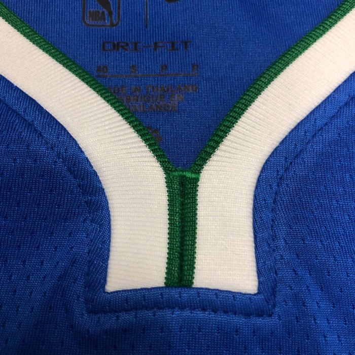 Heat Transfer 2023 Dallas Mavericks Luka Doncic City editionDark Blue Jersey