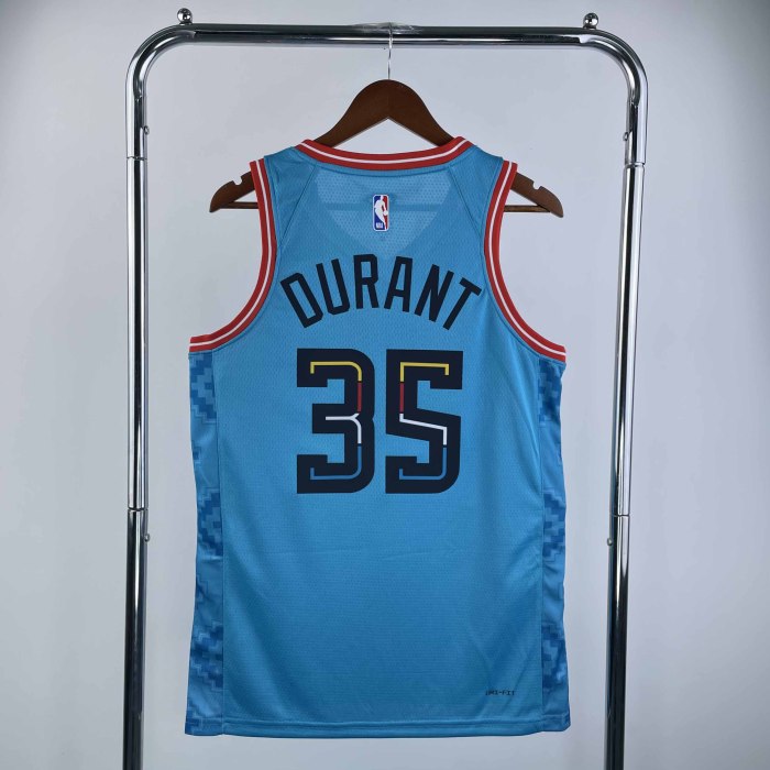 Heat Transfer Phoenix Suns Kevin Durant 2022-23 City Edition Swingman Jersey