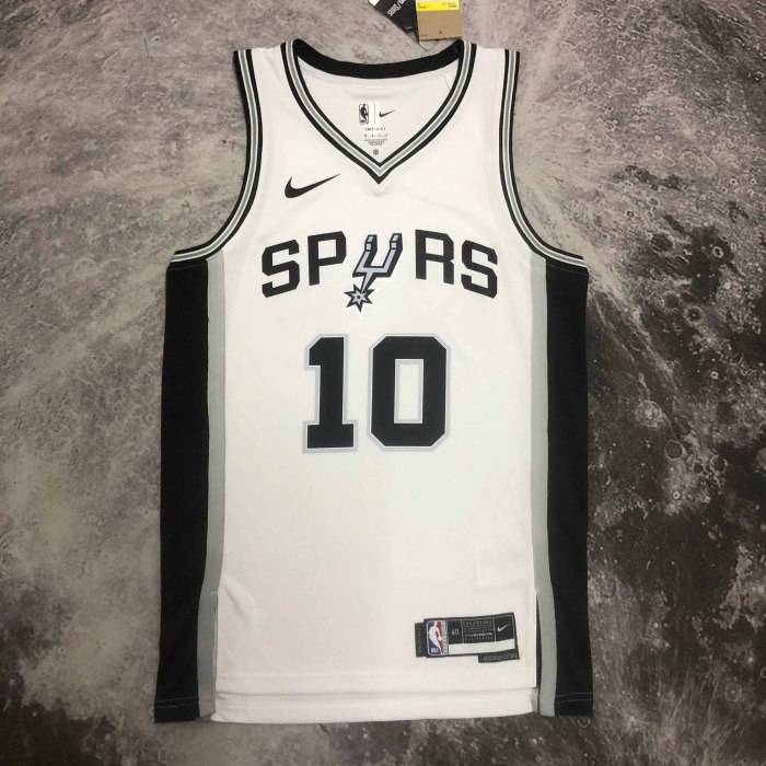 Heat Transfer San Antonio Spurs Jeremy Sochan 2022-23 White Association Edition Swingman Jersey