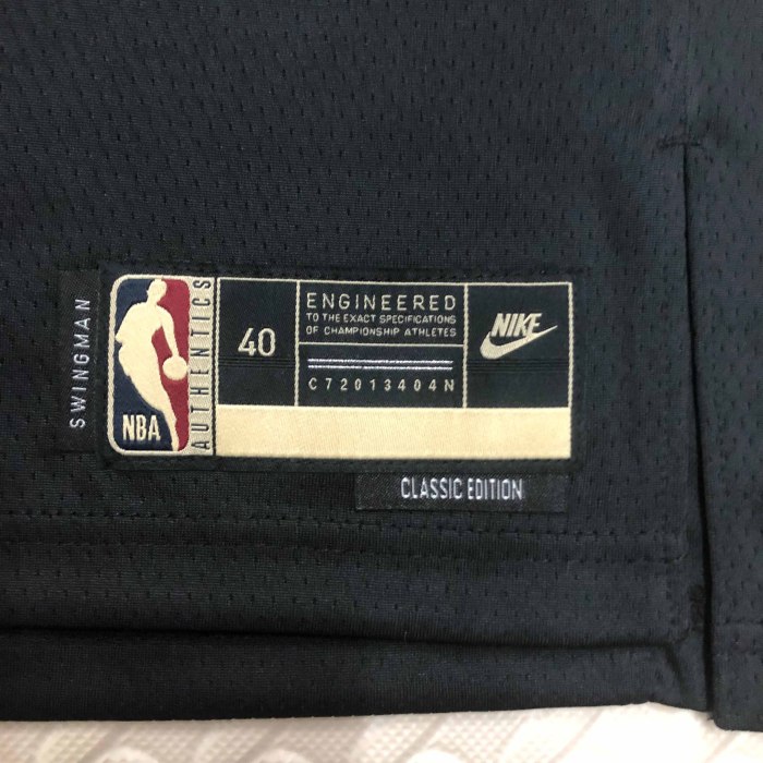 Heat Transfer 2023 San Antonio Spurs Manu Ginobili Black Retro Jersey