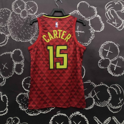 Heat Transfer  Atlanta Hawks Jevon Carter Red Jersey