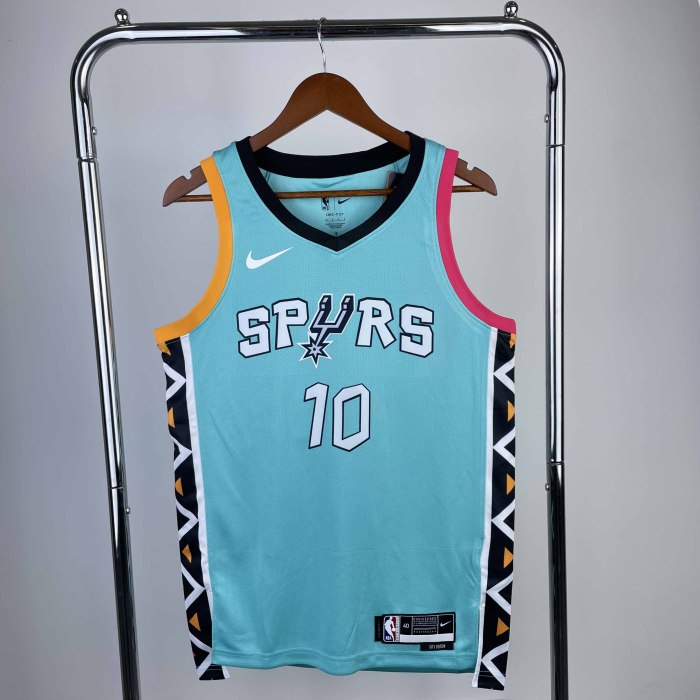 Heat Transfer San Antonio Spurs Jeremy Sochan 2022-23 City Edition Swingman Jersey