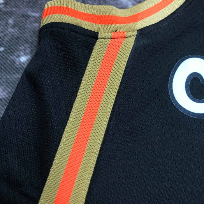 Heat Transfer 2023 Atlanta Hawks Jamal Murray City edition Black Jersey