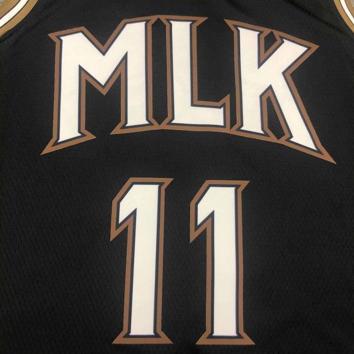 Heat Transfer 2021  Atlanta Hawks Trae Young City edition Black Jersey