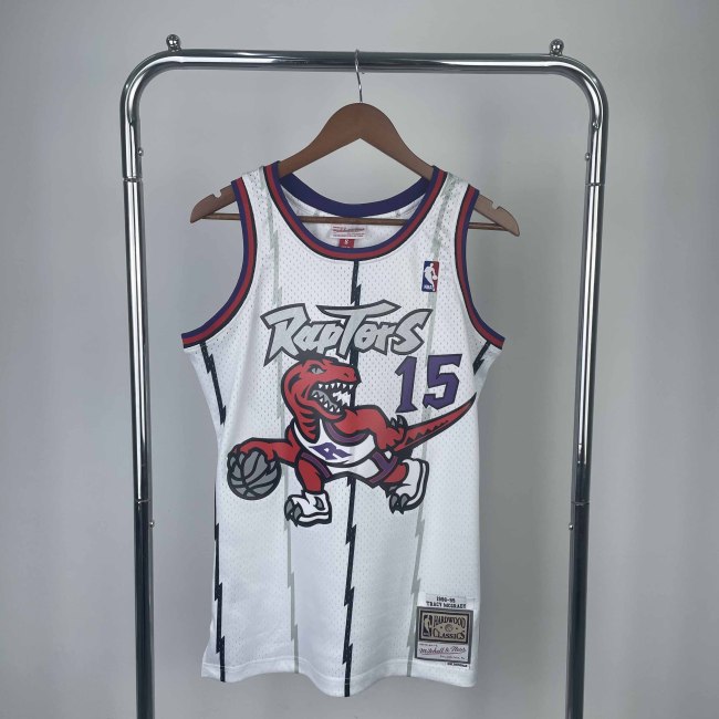 Heat Transfer 1999 Toronto Raptors Vince Carter Retro White Jersey