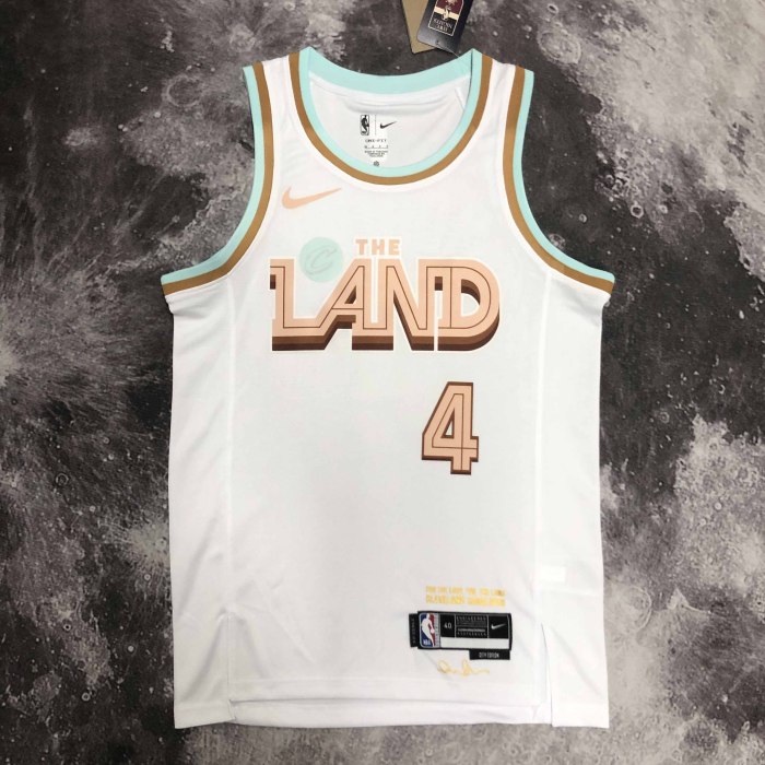 Heat Transfer 2023 Cleveland Cavaliers Isaiah Mobley City edition White jersey