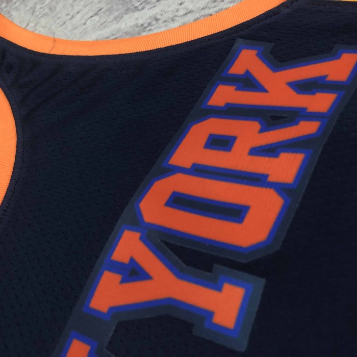 Heat Transfer 2023 New York Knicks Derrick Rose Black jersey